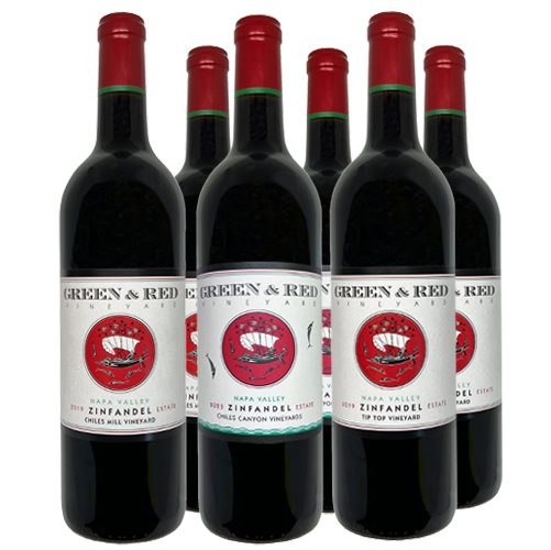 Pure Zin Six-Pack - 2025 Release – Green & Red Vineyard Pure Zin Six-Pack - 2025 Release – Green & Red Vineyard