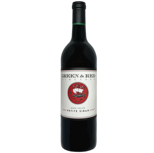 2022 Green & Red Petite Sirah