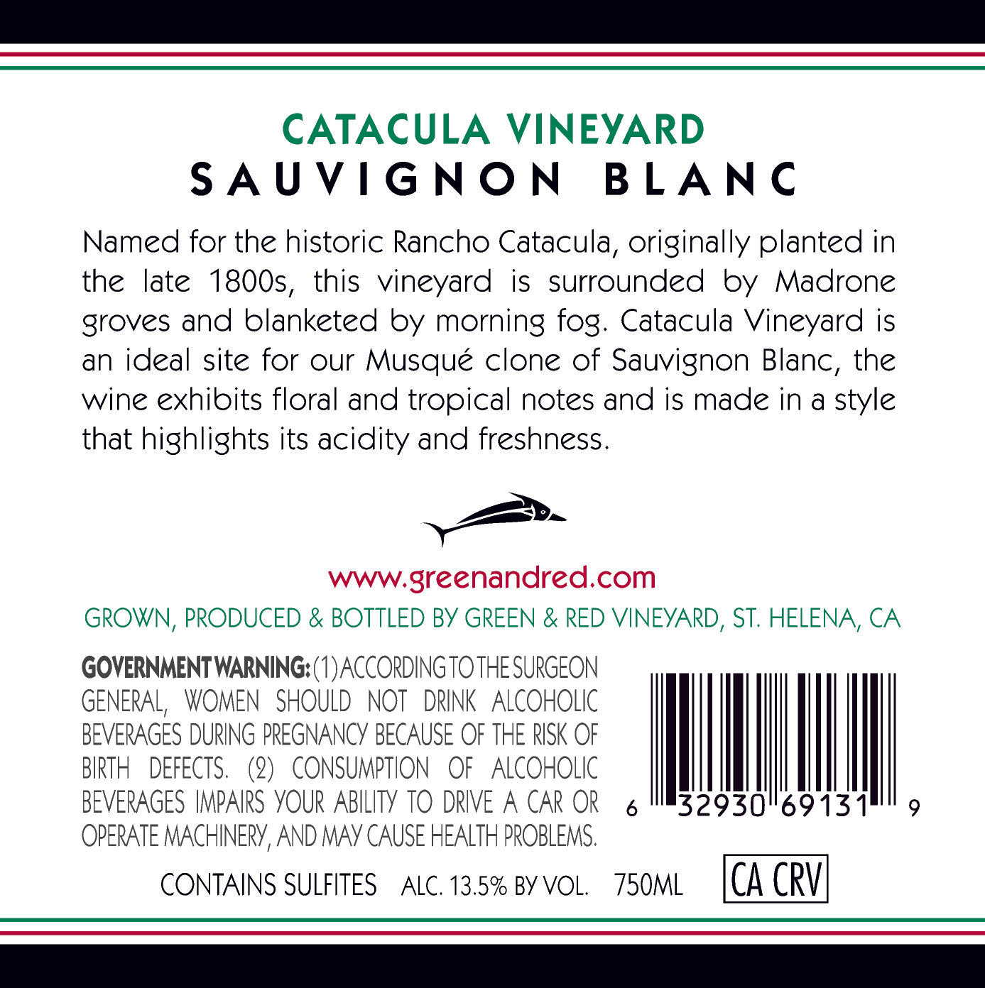 2024 Catacula Vineyard Sauvignon Blanc
