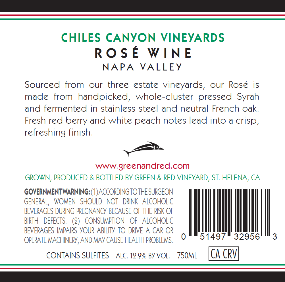 2025 Chiles Canyon Estate Rosé
