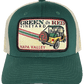 Green & Red Patch Hat